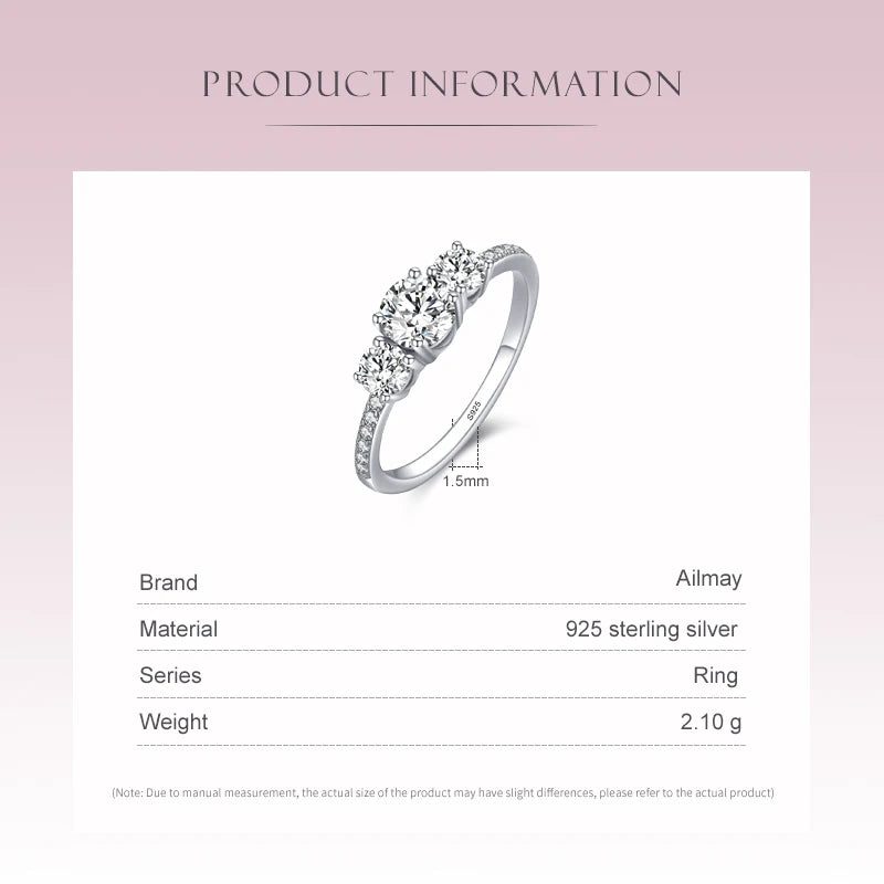 “925 sterling silver ring with emerald-cut zircon, dazzling wedding fine jewelry.”