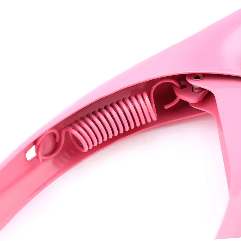 “Professional Stainless Steel Nail Cutter U-Type Acrylic Fake Nail Trimmer”