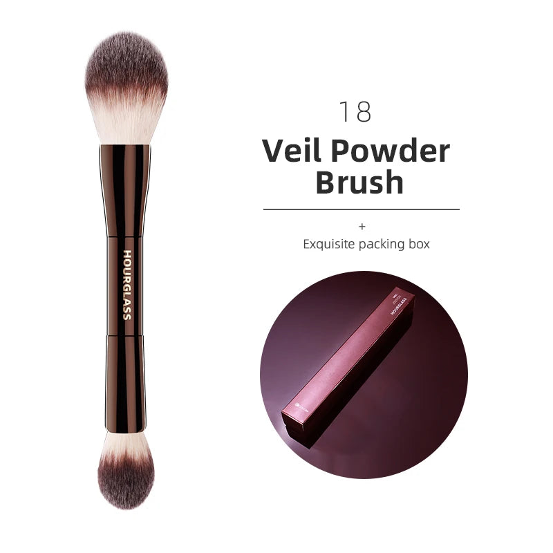 “Versatile makeup brush set for powder, foundation, eyes, and more.”