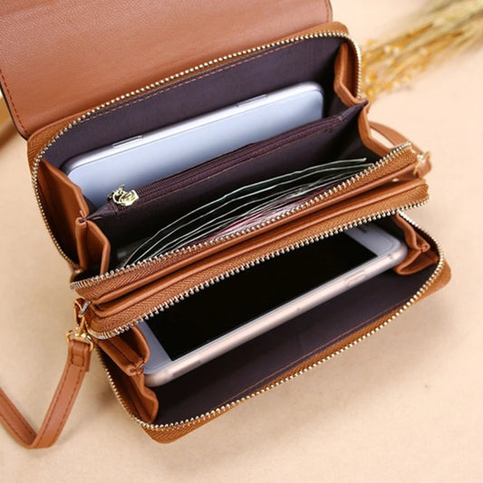 “Women’s Wallet Korean Handbag Large Capacity Multi Card Casual Shoulder Bag”