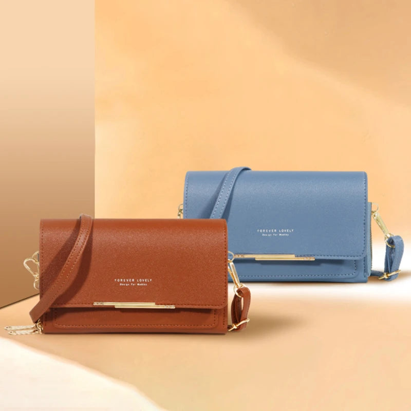 “Women’s Wallet Korean Handbag Large Capacity Multi Card Casual Shoulder Bag”