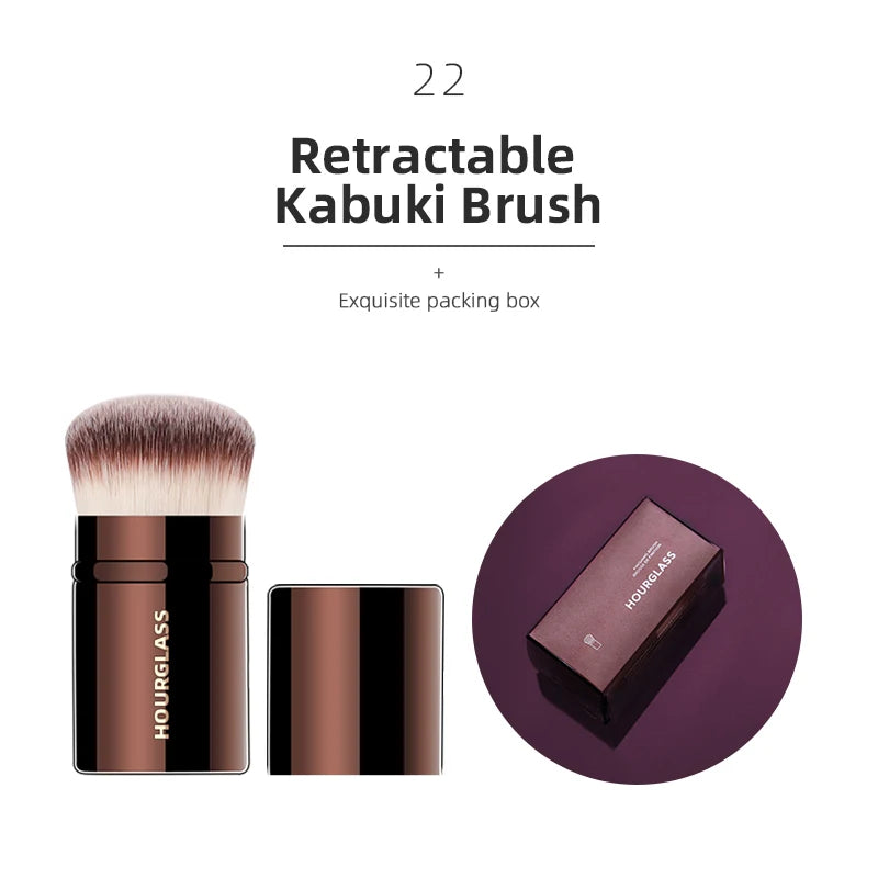 “Versatile makeup brush set for powder, foundation, eyes, and more.”