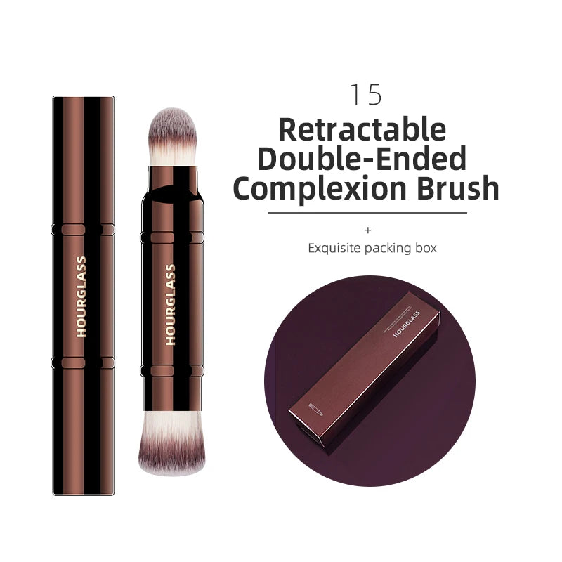 “Versatile makeup brush set for powder, foundation, eyes, and more.”