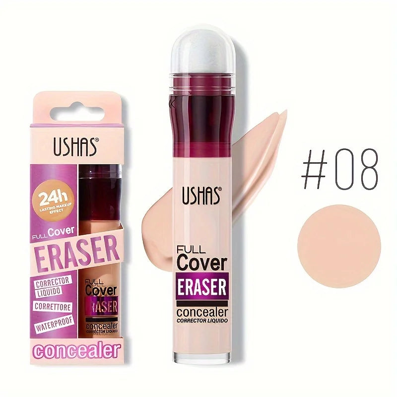 “Sponge Head Concealer – Covers Dark Circles, Freckles & Acne, Long-Lasting & Moisturizing”