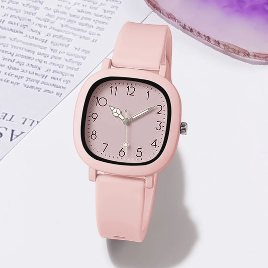 “Fashion Brand Bear Women’s Quartz Watch - Casual Silicone Jelly Watch for Girls.” - Dazzory