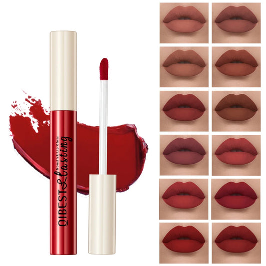 “Matte Liquid Lipstick – Non-Stick, Waterproof, Smudge-Proof & Long-Lasting Velvet Finish” - Dazzory