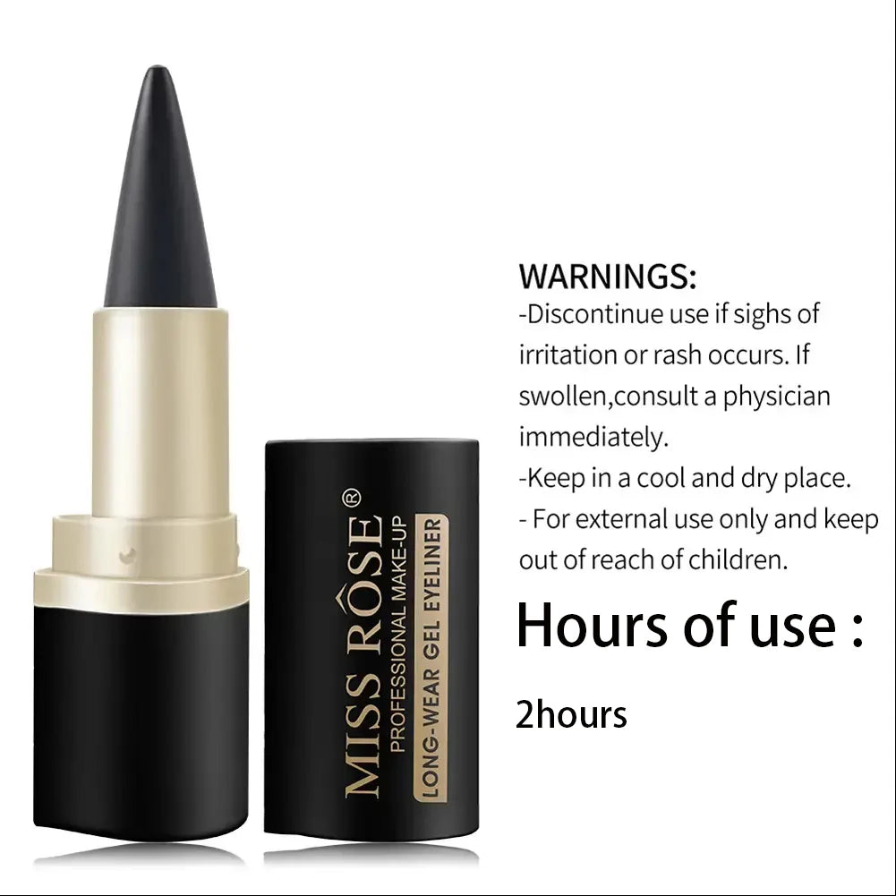 “Creamy texture eyeliner, 1 or 2 counts, easy color, sweat-proof, daily makeup accessory.”
