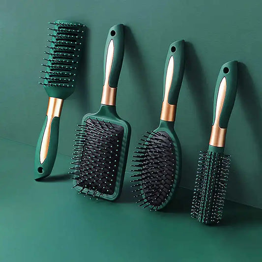 “KLINA hair massage air cushion brush, detangles, anti-static, salon styling tool.” - Dazzory
