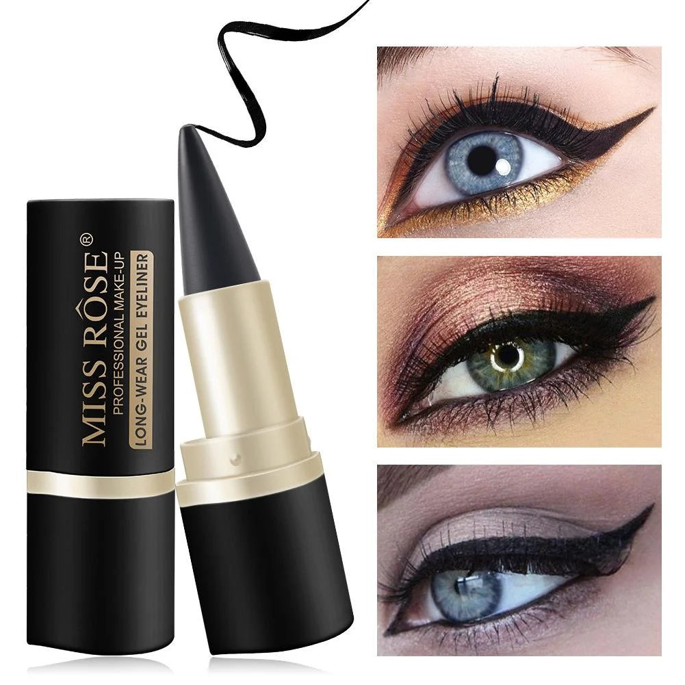 “Creamy texture eyeliner, 1 or 2 counts, easy color, sweat-proof, daily makeup accessory.”