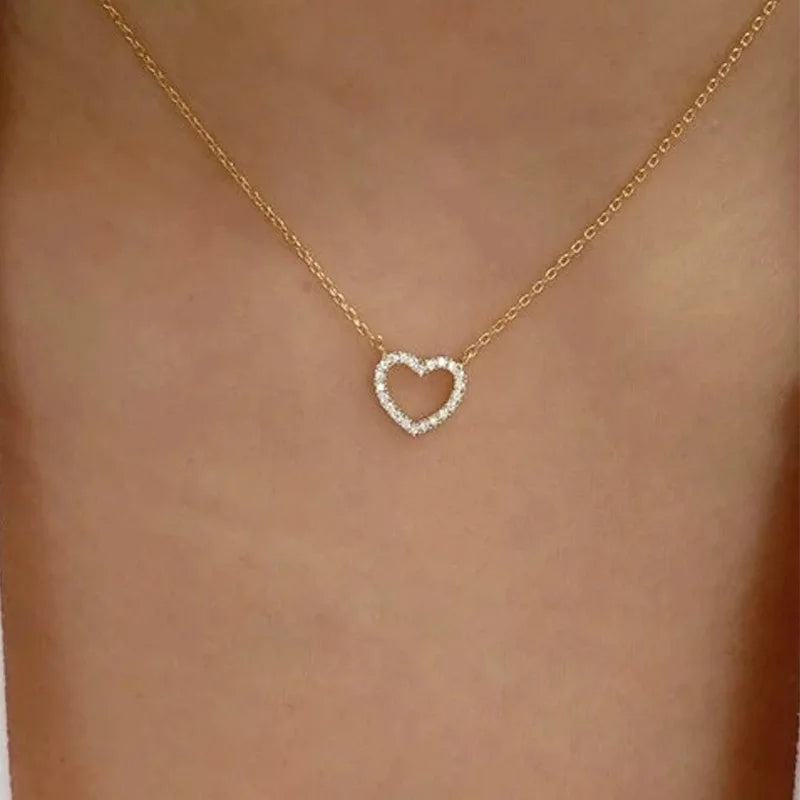 “Tassel Necklace for Women - Gold/Silver Triangle Pendant Long Necklace.”