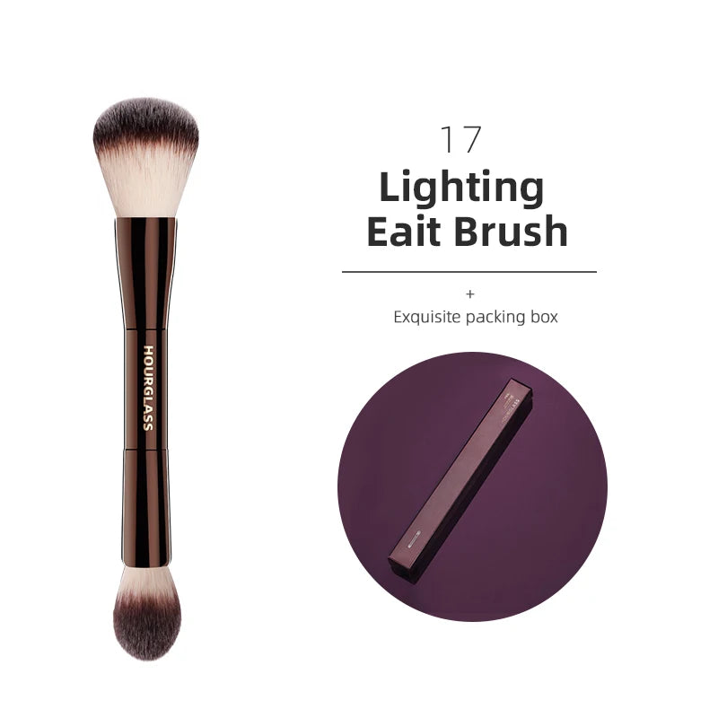 “Versatile makeup brush set for powder, foundation, eyes, and more.”