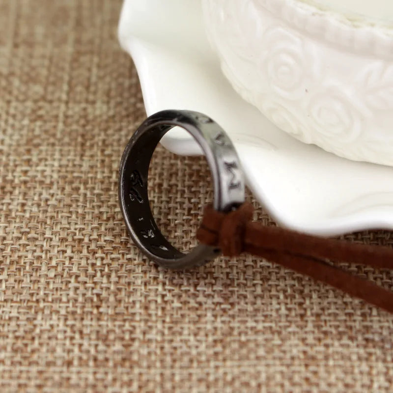 “Uncharted 4 Necklace & Ring - Nathan Drake Cosplay Vintage Pendant Jewelry.”