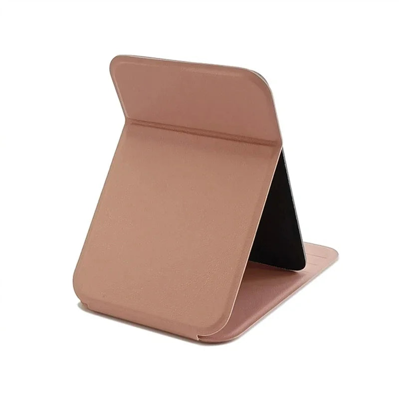 “Woman MINI Folding Portable Pocket Makeup Mirror Creative Solid Color Handle”