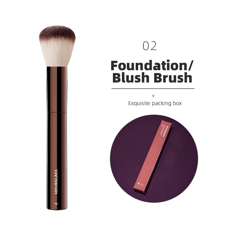 “Versatile makeup brush set for powder, foundation, eyes, and more.”
