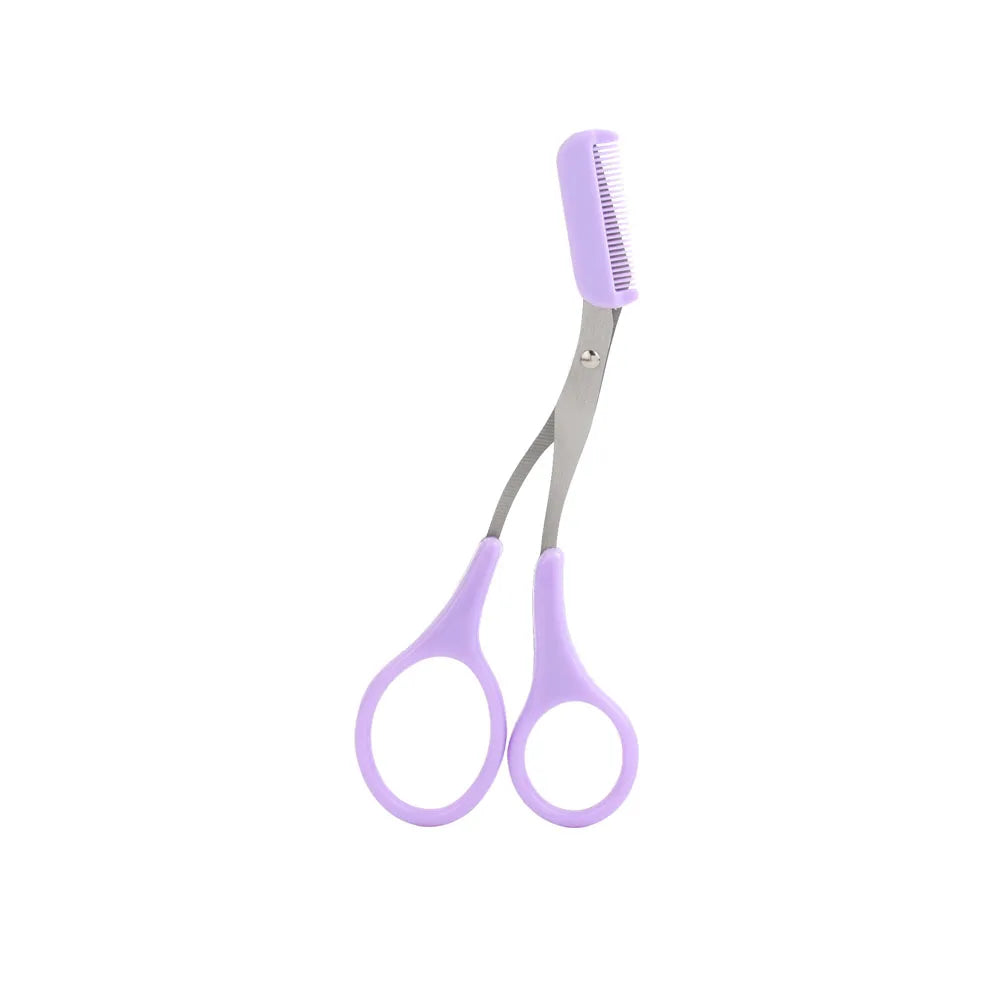 “Stainless Steel Eyebrow Trimmer: Comb, Shape, and Perfect Your Look Safely.”
