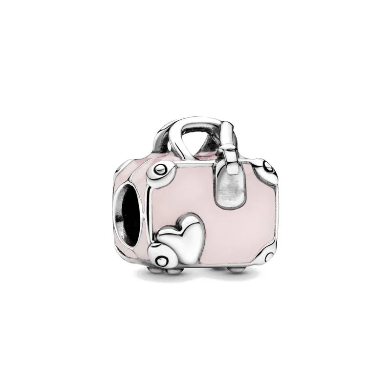 “925 Silver Family Charm Pendant - Sparkling Boy/Girl Bead for Pandora Bracelet.”