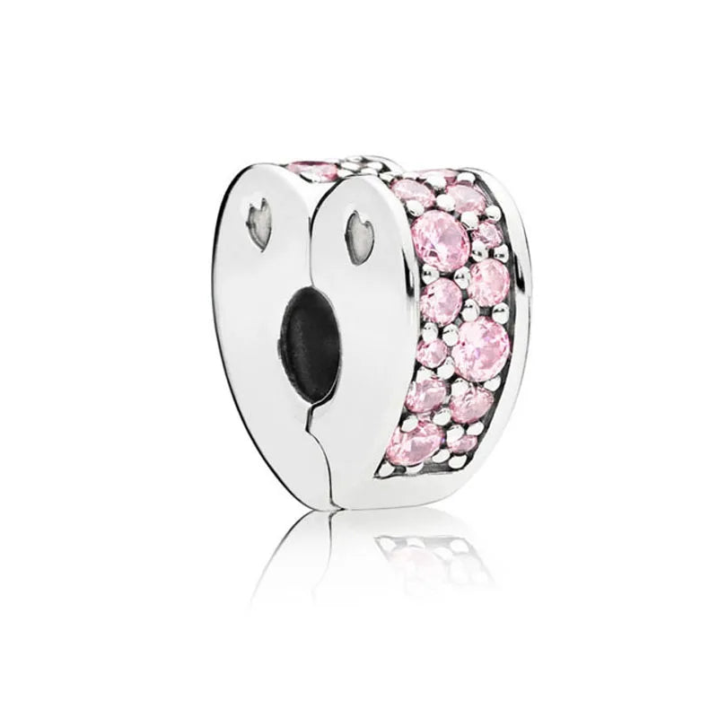 “925 Silver Family Charm Pendant - Sparkling Boy/Girl Bead for Pandora Bracelet.”