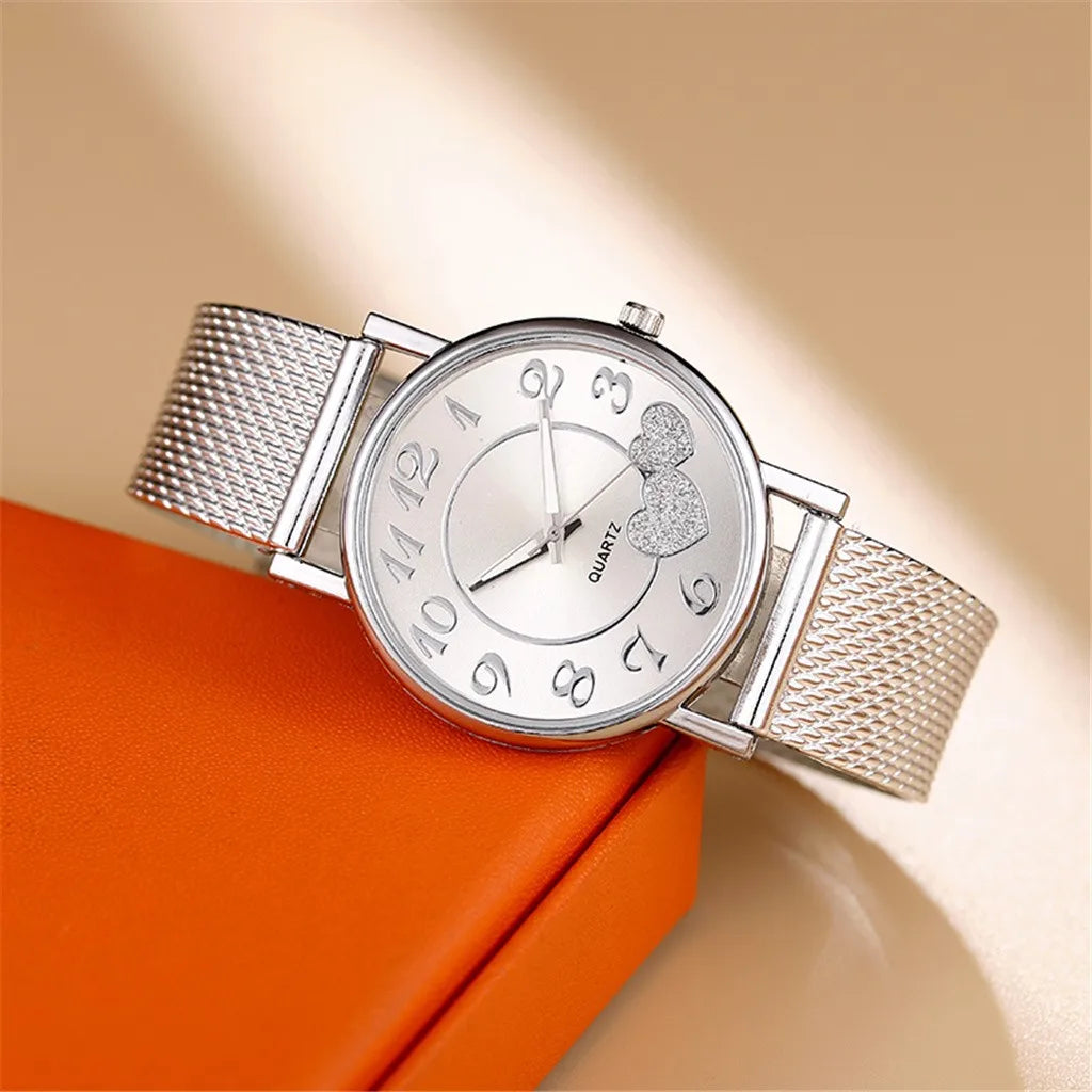 “Luxury ceramic women’s watch, elegant bracelet, waterproof quartz wristwatch.”