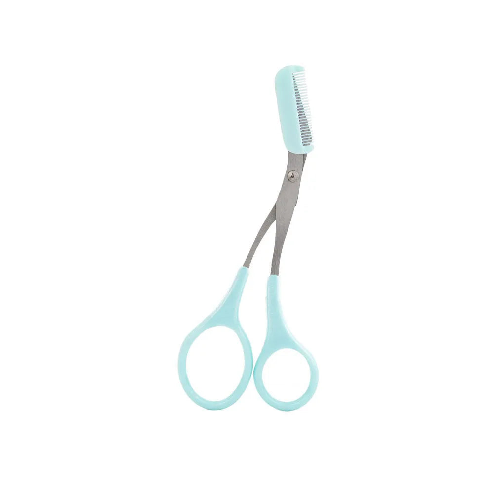 “Stainless Steel Eyebrow Trimmer: Comb, Shape, and Perfect Your Look Safely.”