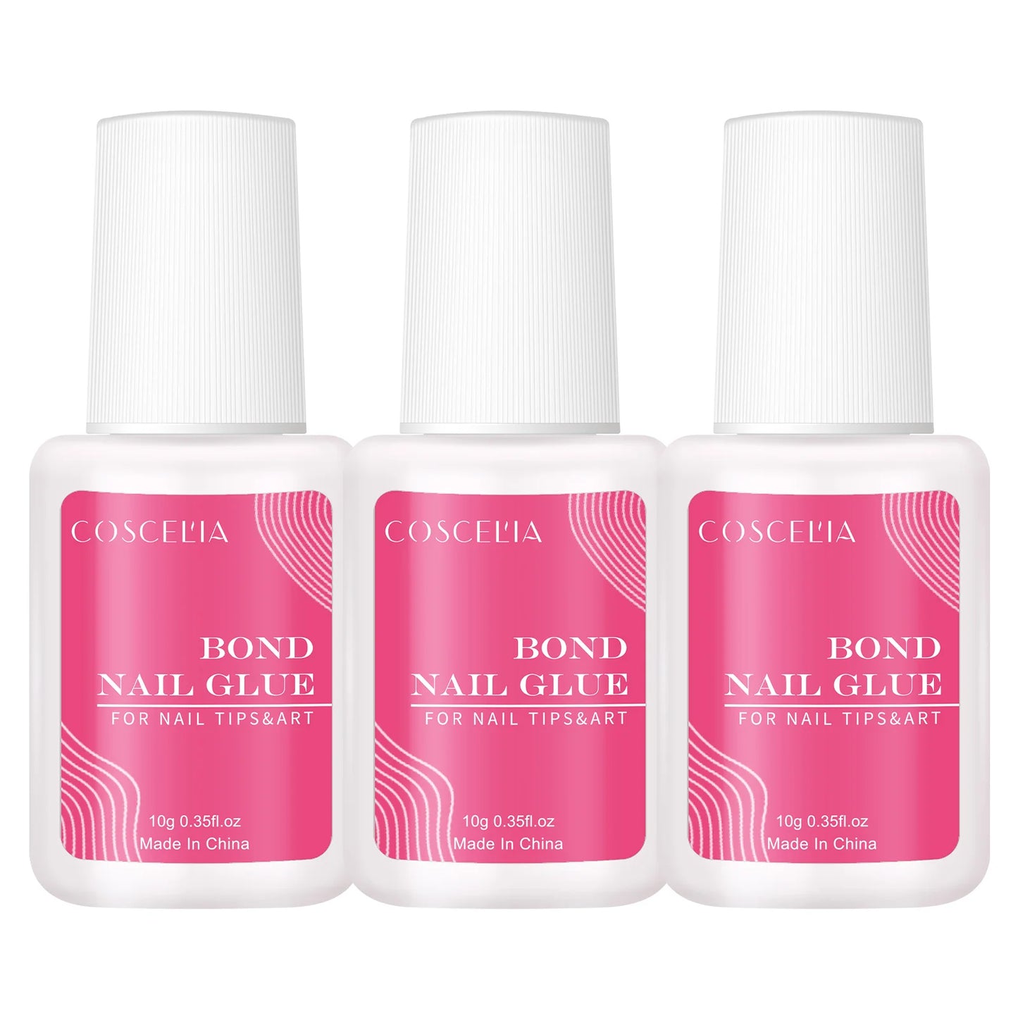 “Clear Nail Glue for False Nail Tips – Strong, Quick-Drying Adhesive for Perfect Nails”