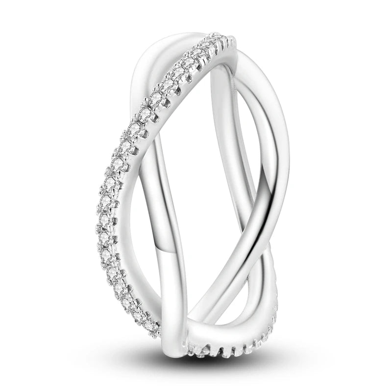 “925 Silver Zircon Star Ring - Geometric Design for Engagements & Valentine’s Gifts.”