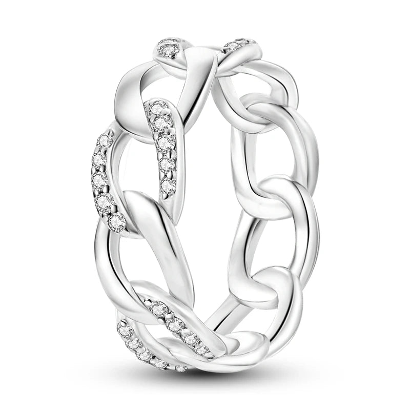 “925 Silver Zircon Star Ring - Geometric Design for Engagements & Valentine’s Gifts.”