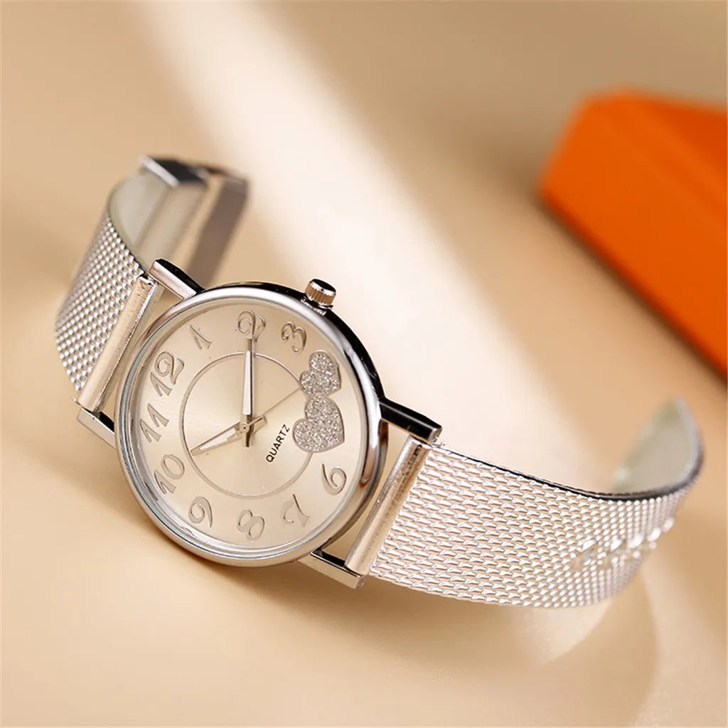 “Luxury ceramic women’s watch, elegant bracelet, waterproof quartz wristwatch.”
