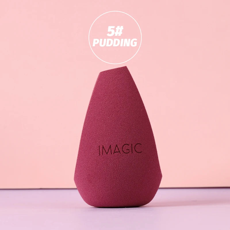 “IMAGIC beauty sponge, soft puff, gourd shape, water drop, wet and dry makeup tool.”