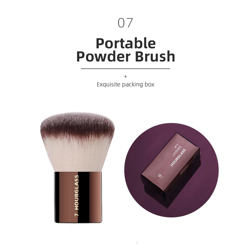 “Versatile makeup brush set for powder, foundation, eyes, and more.”