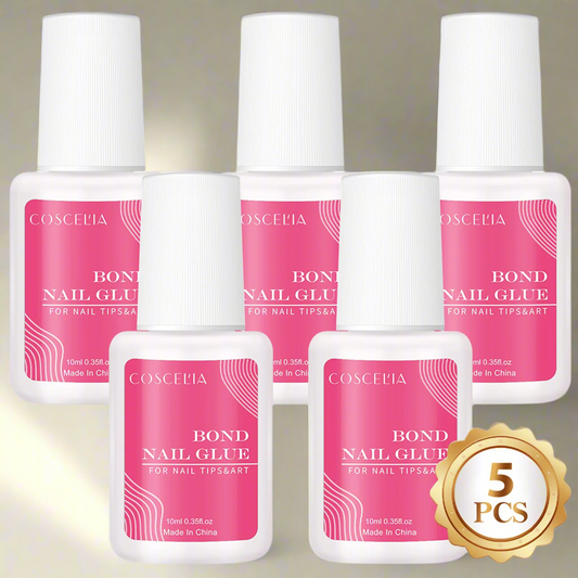 “Clear Nail Glue for False Nail Tips – Strong, Quick-Drying Adhesive for Perfect Nails”