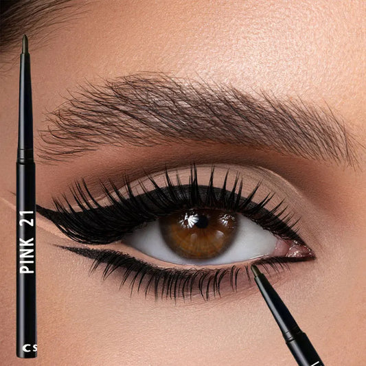 “3pcs Waterproof Black Eyeliner Pencils, Smudge-Proof, Long-Lasting, Beginner-Friendly.”