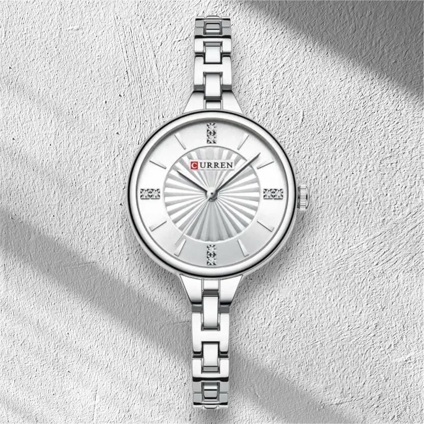 “Elegant Women’s Casual Quartz Watch Waterproof Stainless Steel Fashion Business Wristwatch.”