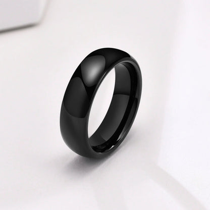 “Anti-scratch tungsten wedding rings, simple classic bands, durable couples jewelry, timeless design.”
