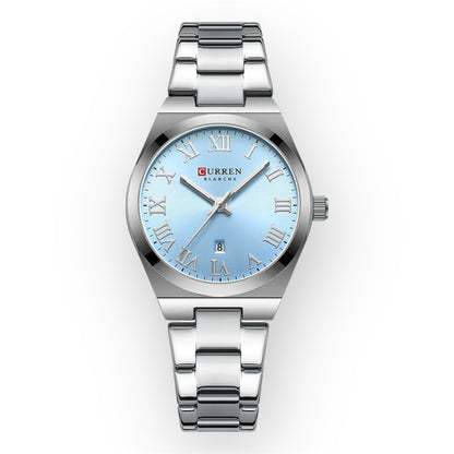 “Luxury Fashion Women’s Watch, Waterproof Quartz, Stainless Steel Elegant Timepiece.”