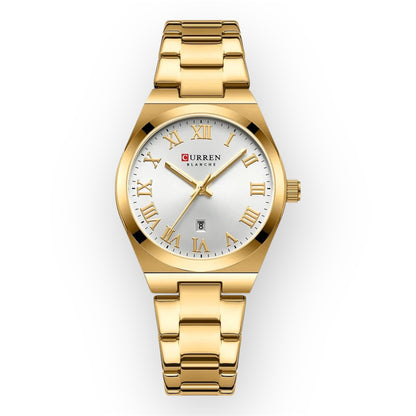 “Luxury Fashion Women’s Watch, Waterproof Quartz, Stainless Steel Elegant Timepiece.”