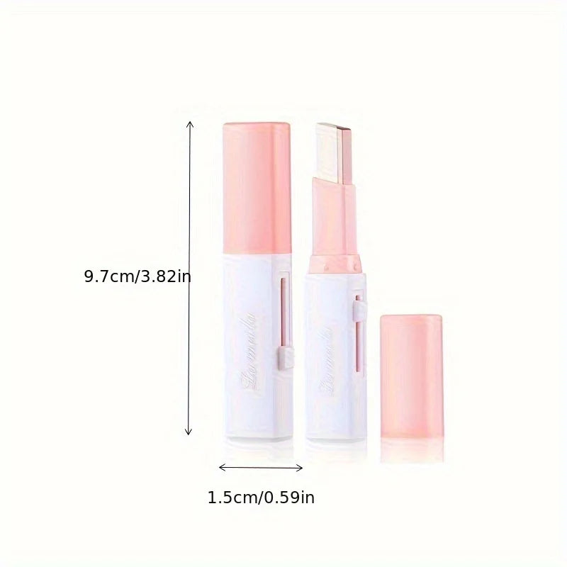 “2-in-1 waterproof highlighter and eyeshadow stick, long-lasting glitter eyeliner.”
