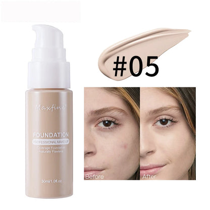 “Liquid Foundation – Effective Concealer, Waterproof, Sweat-Resistant for Professional Makeup”