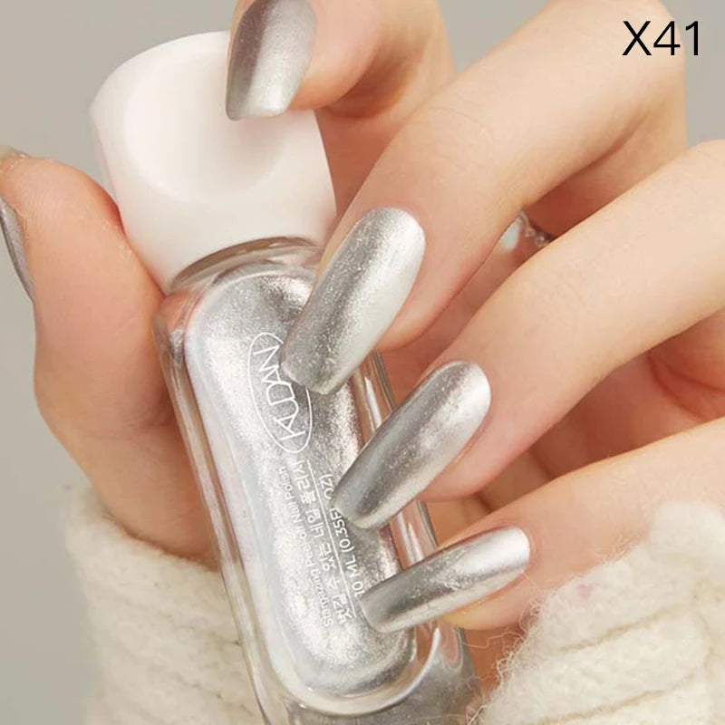 “10ml Water-Based Peel Off Nail Polish, Glitter Colors, Manicure Supplies”