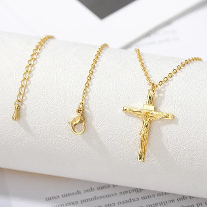 “UILZ Classic 316L Stainless Steel Pendant Necklace – 18K Gold Plated, Non-Fading for Women & Men”