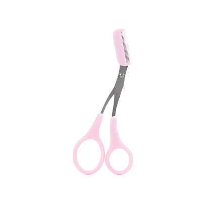 “Stainless Steel Eyebrow Trimmer: Comb, Shape, and Perfect Your Look Safely.”