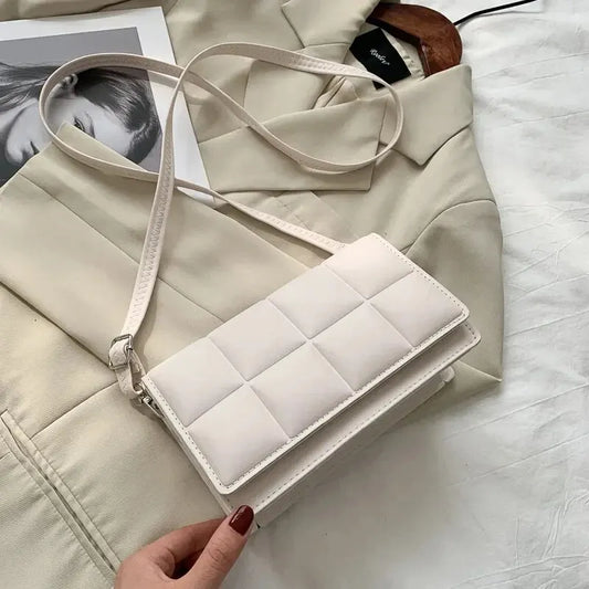 “Trendy PU leather crossbody bag, elegant design, perfect for women’s daily style.”