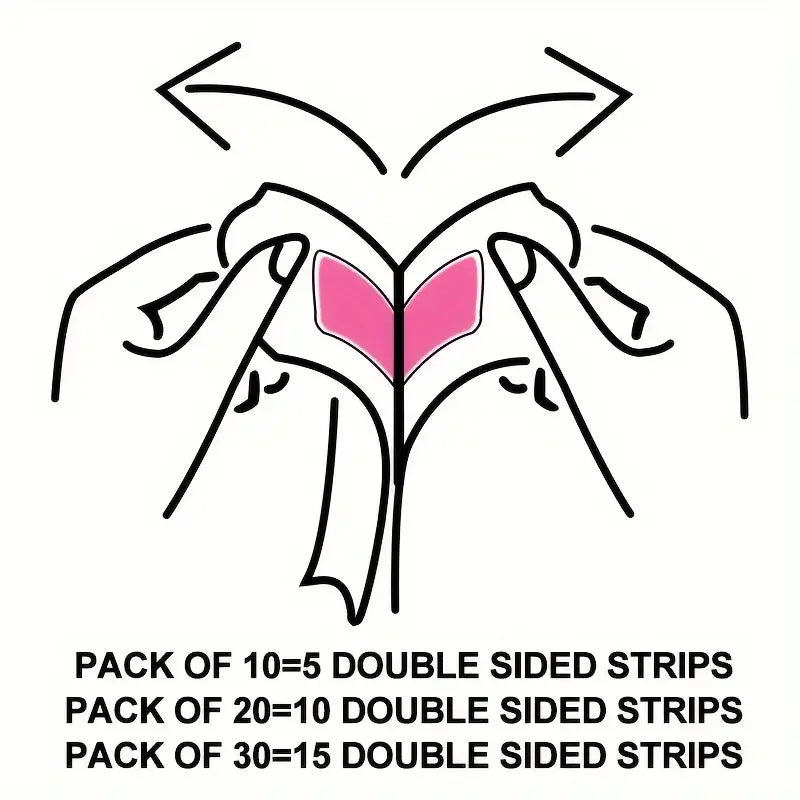 “10/20/30/50 Pcs Wax Strips, Hair Removal Cold Wax Paper, Face Neck Arm Leg”