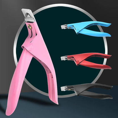 “False Acrylic Tips Clipper, U-Shaped Manicure Clamp, Professional Nail Cutting Tool”
