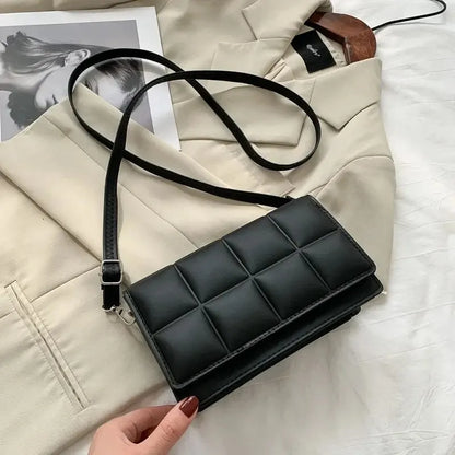 “Trendy PU leather crossbody bag, elegant design, perfect for women’s daily style.”