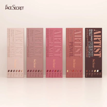 “Weightless lip liner set with precise, soft, blendable, matte texture for sculpting.”