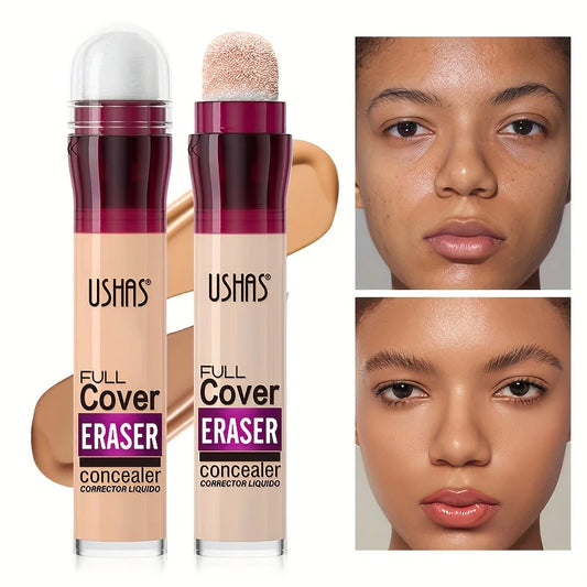 “Sponge Head Concealer – Covers Dark Circles, Freckles & Acne, Long-Lasting & Moisturizing”