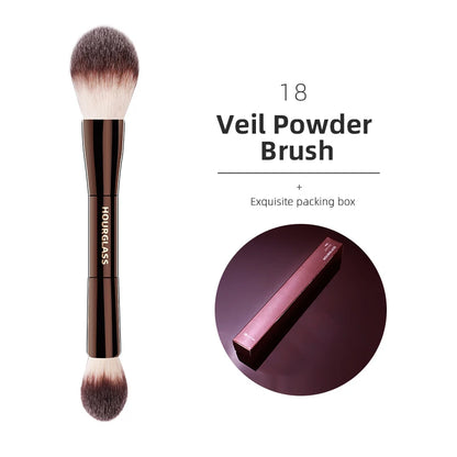 “Versatile makeup brush set for powder, foundation, eyes, and more.”
