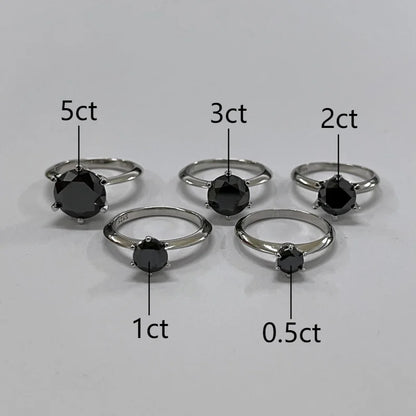 “1-5ct Moissanite Ring for Women GRA Certified 925 Sterling Silver Wedding Bands.”