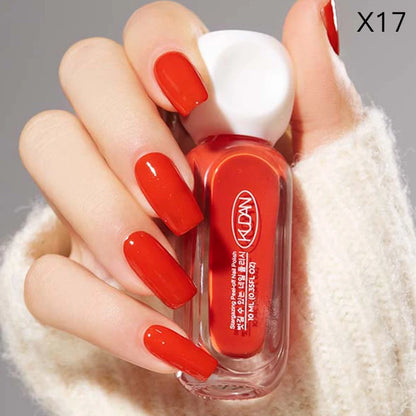 “10ml Water-Based Peel Off Nail Polish, Glitter Colors, Manicure Supplies”
