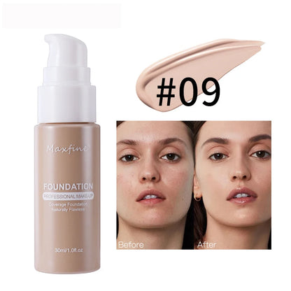“Liquid Foundation – Effective Concealer, Waterproof, Sweat-Resistant for Professional Makeup”